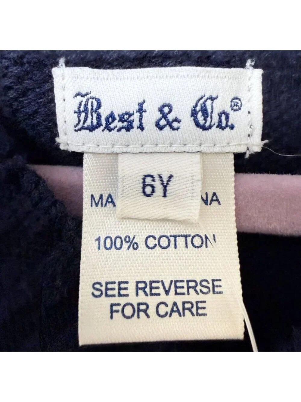 Best & Co by Susie Boys Sweater Vest Size 6Y Navy Blue Argyle Cotton Preppy NWT